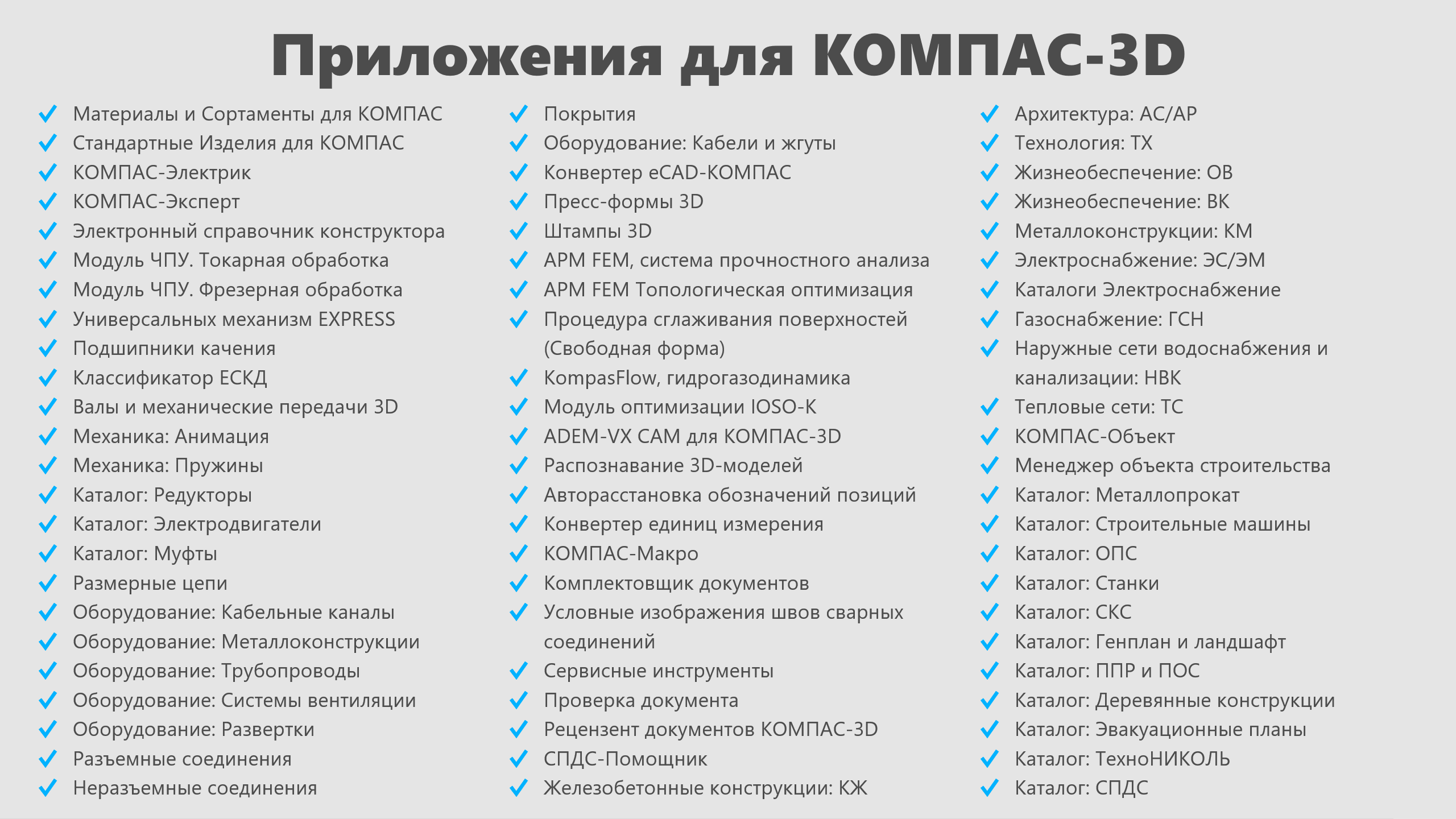 КОМПАС-3D: купить, цена лицензии у официального дилера SNABSOFT.ru
